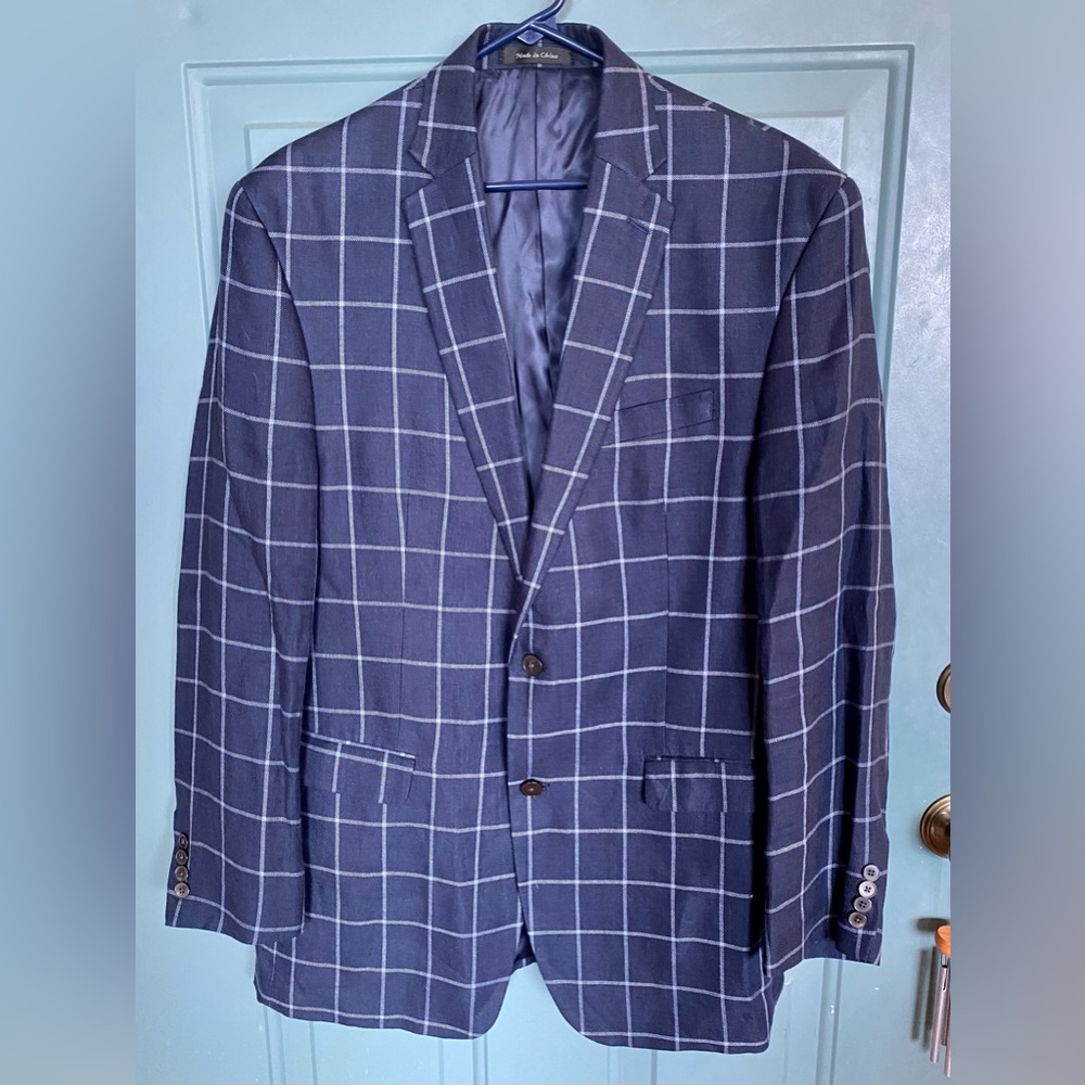 Men’s Ralph Lauren blue striped blazer